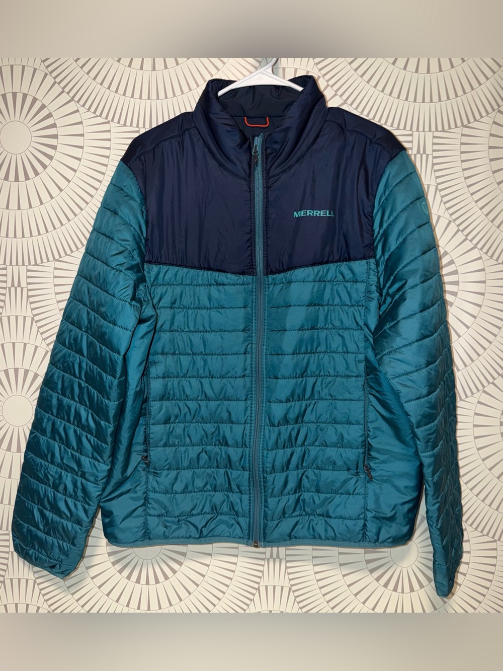 Merrell Entrada Men’s Insulated Jacket Teal/Navy Large